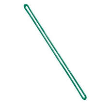 Green 9" Plastic Loop Strap - 100 pack