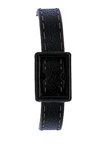 Black Post And Notch Textured Strap - 500 Pack