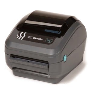 Zebra GK420d Barcode & Label Printer with Dispenser