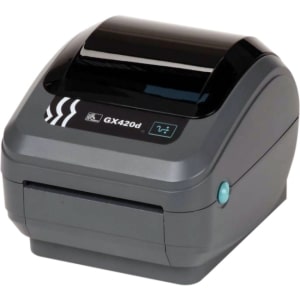 Zebra GX420d Barcode & Label Printer with Dispenser
