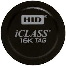 HID 206x iCLASS Tag Contactless Smart Tag - 100 Tags