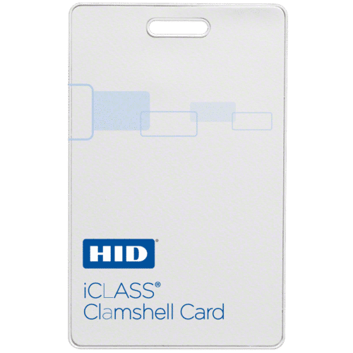 HID 2080 iCLASS Clamshell Contactless Smart Card - 100 Cards