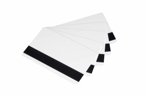 Evolis C5103 Blank PVC Blue Rewritable Card w/ HiCo Mag Stripe - 30 mil - 100 cards