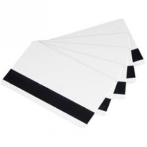 Datacard Blank PVC Rewritable Card w/ HiCo Magnetic Stripe - 100 Cards