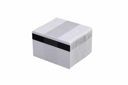 Evolis C4004 Classic Blank White Cards LoCo Magnetic Stripe 30 mil - 500 Cards
