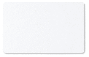 White Blank Biodegradable PVC Card - 500 cards