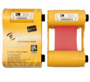 Zebra Monochrome Red Ribbon for ZXP Series 3 - 1000 Prints