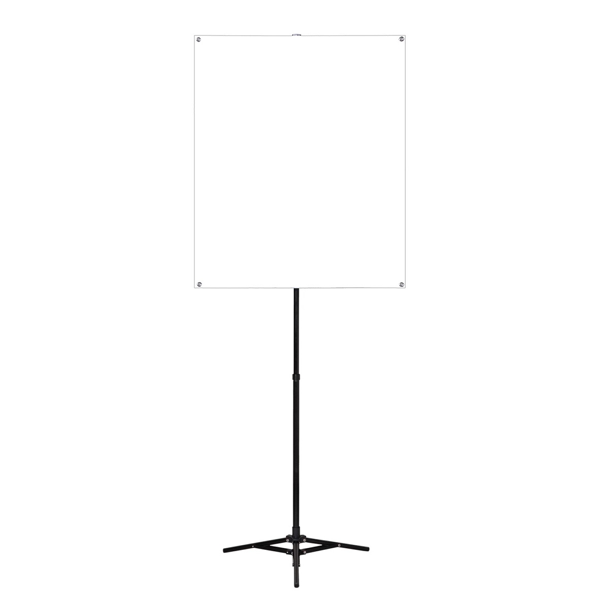 Portable Photo Backdrop Stand - White Backdrop ID Edge