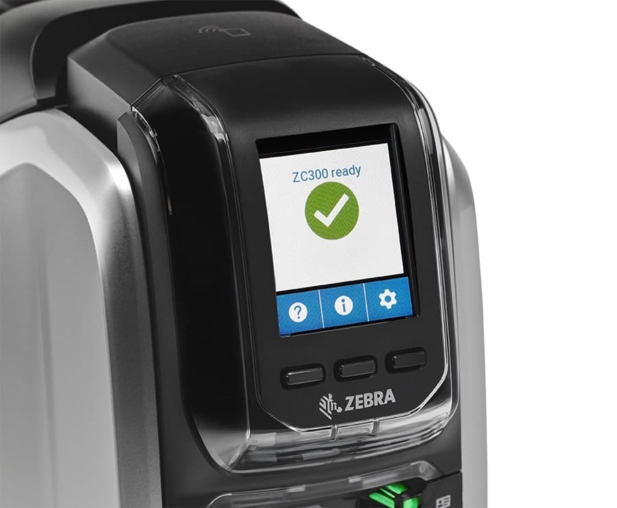 Zebra ZC300 ID Card Printer - Dual-Sided ID Edge
